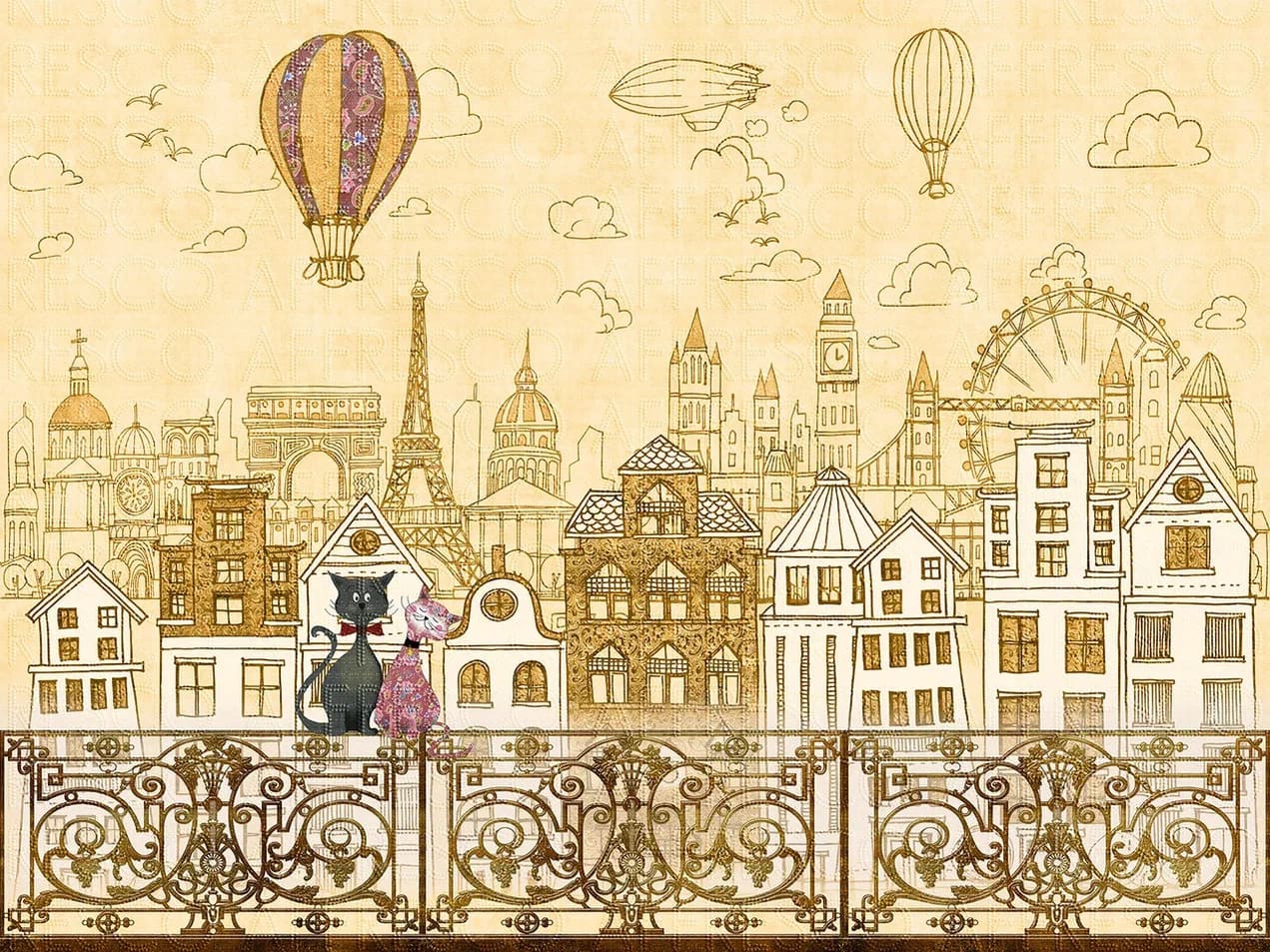 Фрески Affresco арт SN628-COL1 фото 1