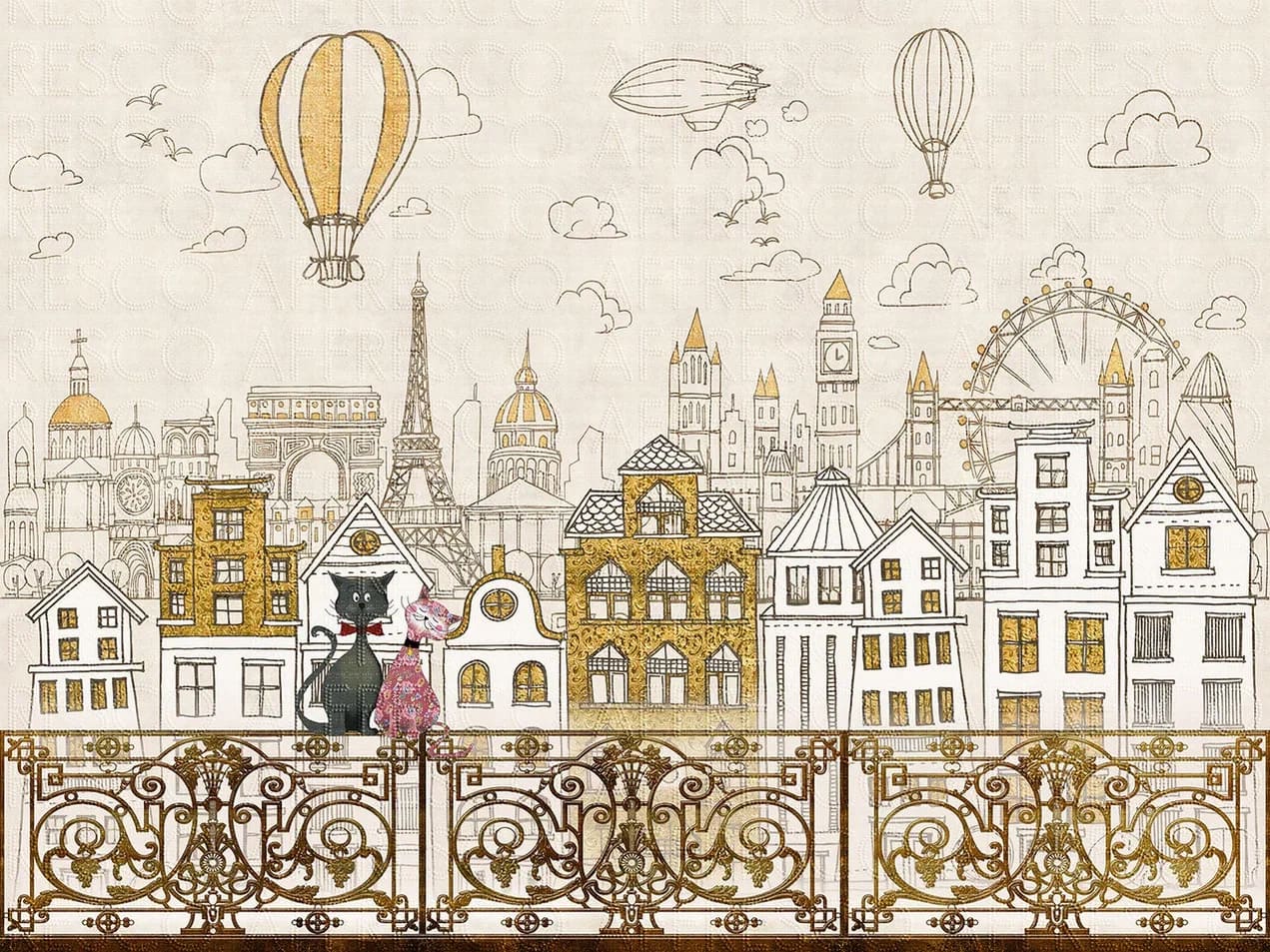 Фрески Affresco арт SN628-COL2 фото 1