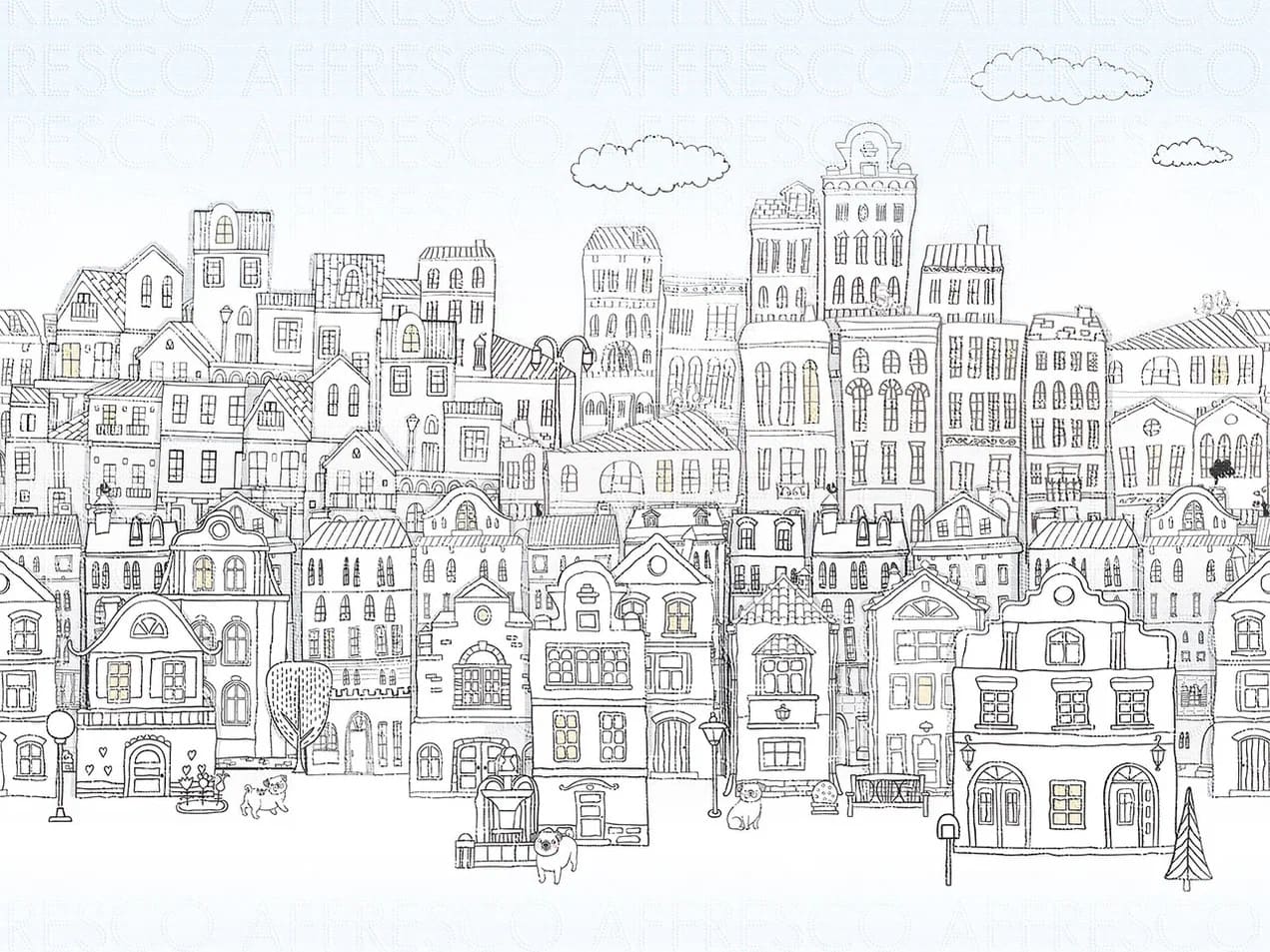 Фрески Affresco арт ZK605-COL1 фото 1