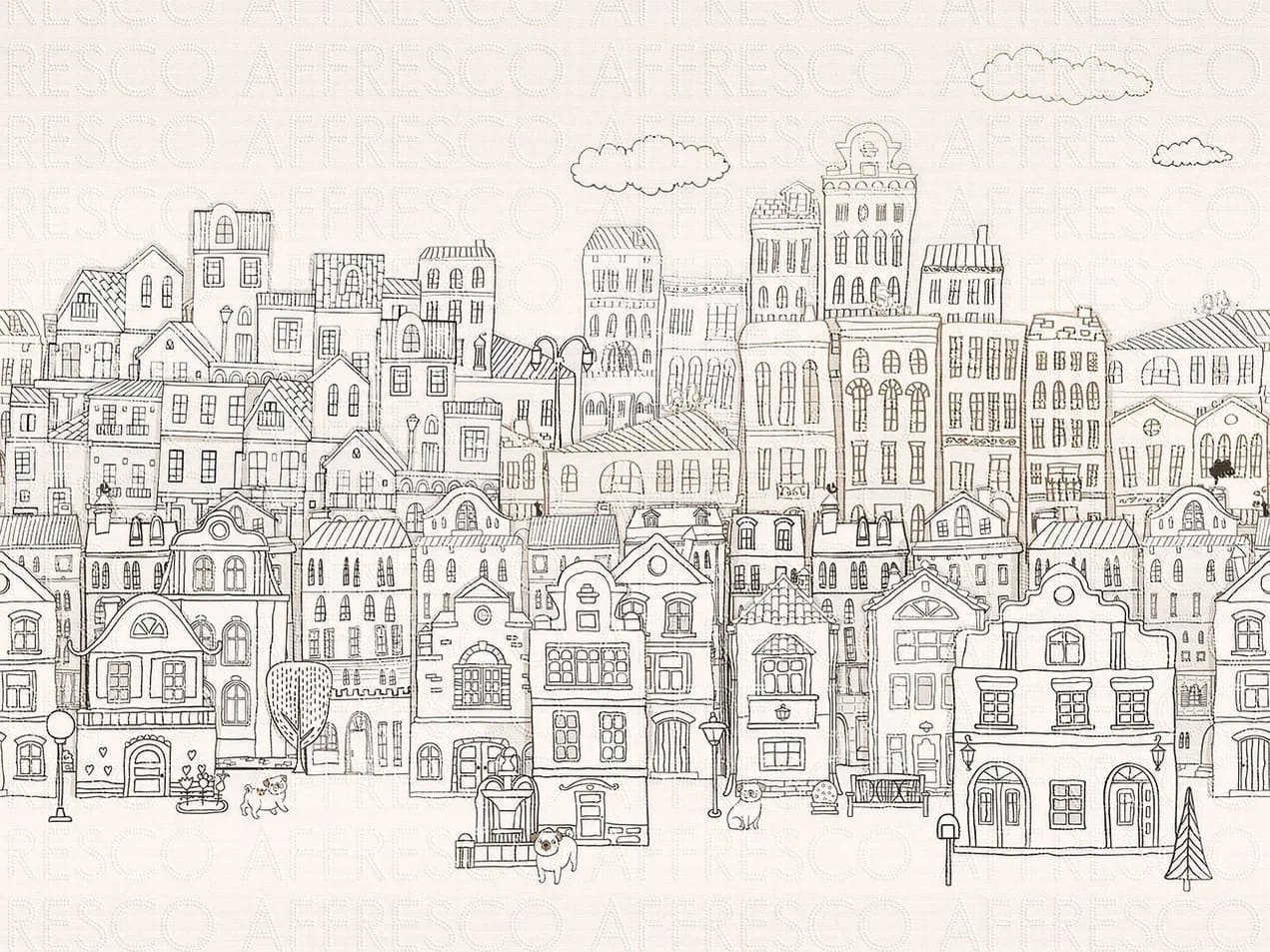 Фрески Affresco арт ZK605-COL3 фото 1