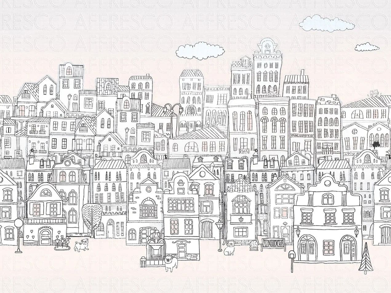 Фрески Affresco арт ZK605-COL4 фото 1