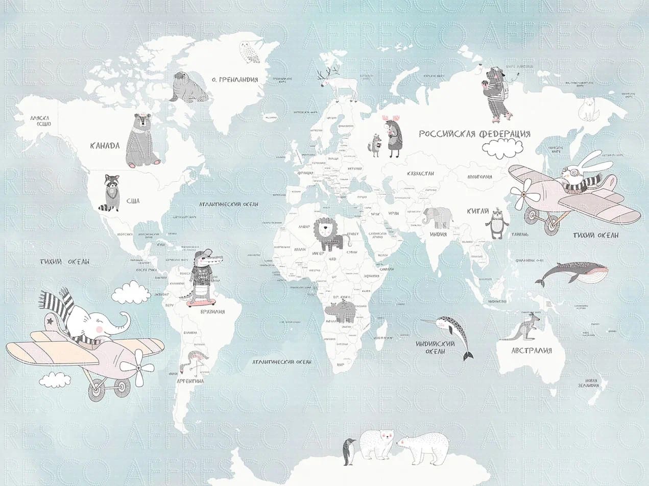 Фрески Affresco арт ZK626-COL4 фото 1