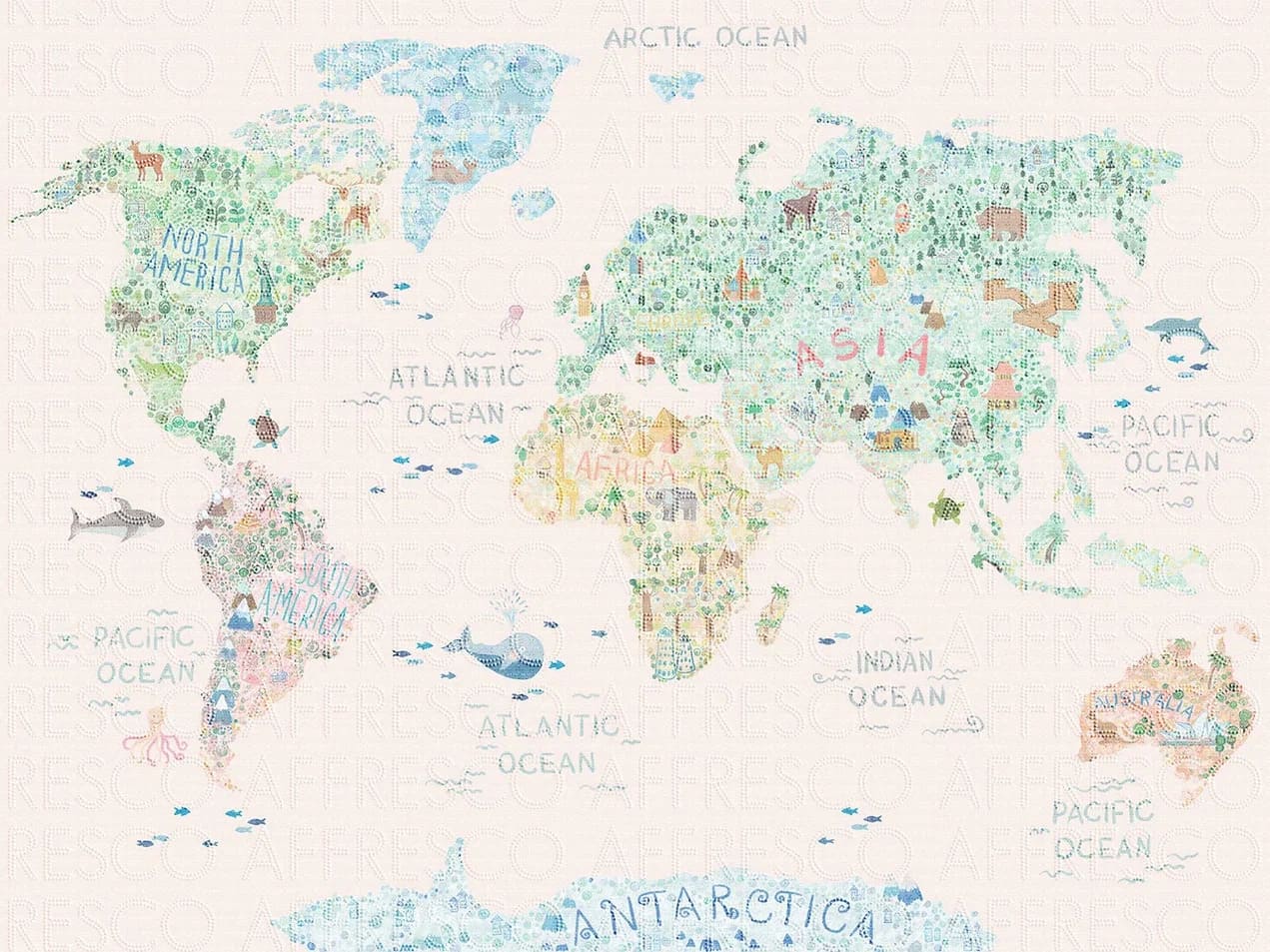 Фрески Affresco арт ZK627-COL2 фото 1