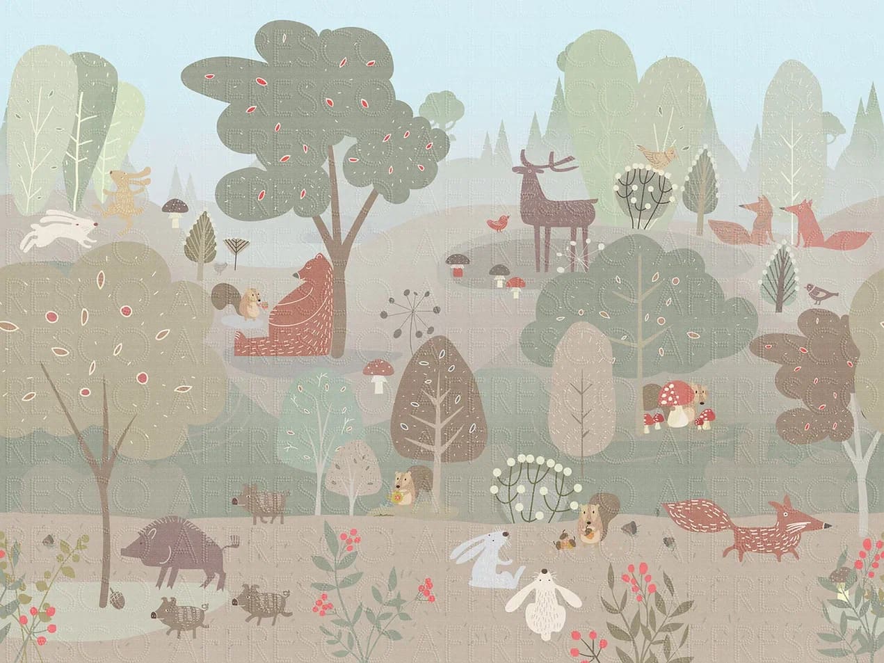 Фрески Affresco арт ZK633-COL2 фото 1