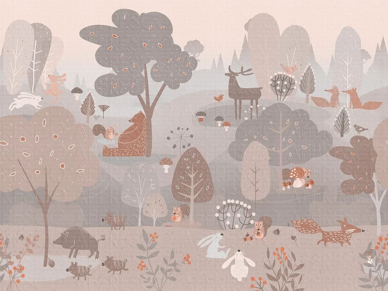 Фрески Affresco арт ZK633-COL4 фото 1