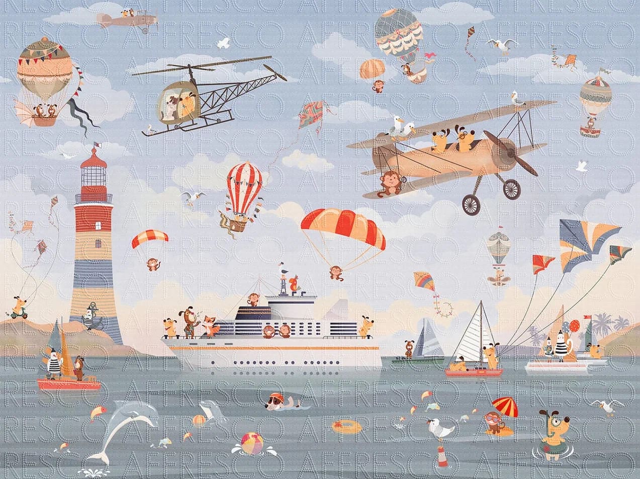 Фрески Affresco арт ZK640-COL4 фото 1