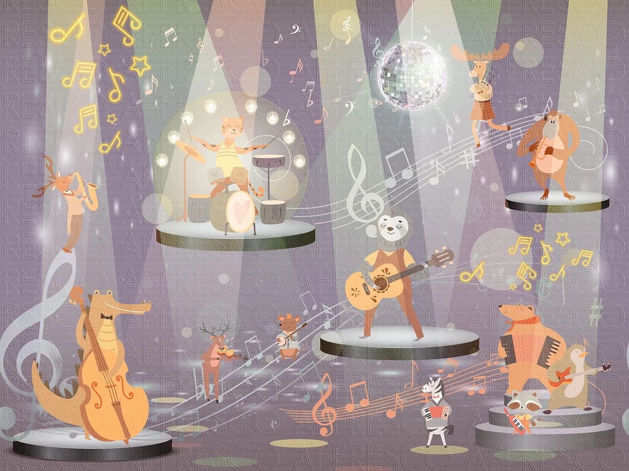 Фрески Affresco арт ZK649-COL2 фото 1