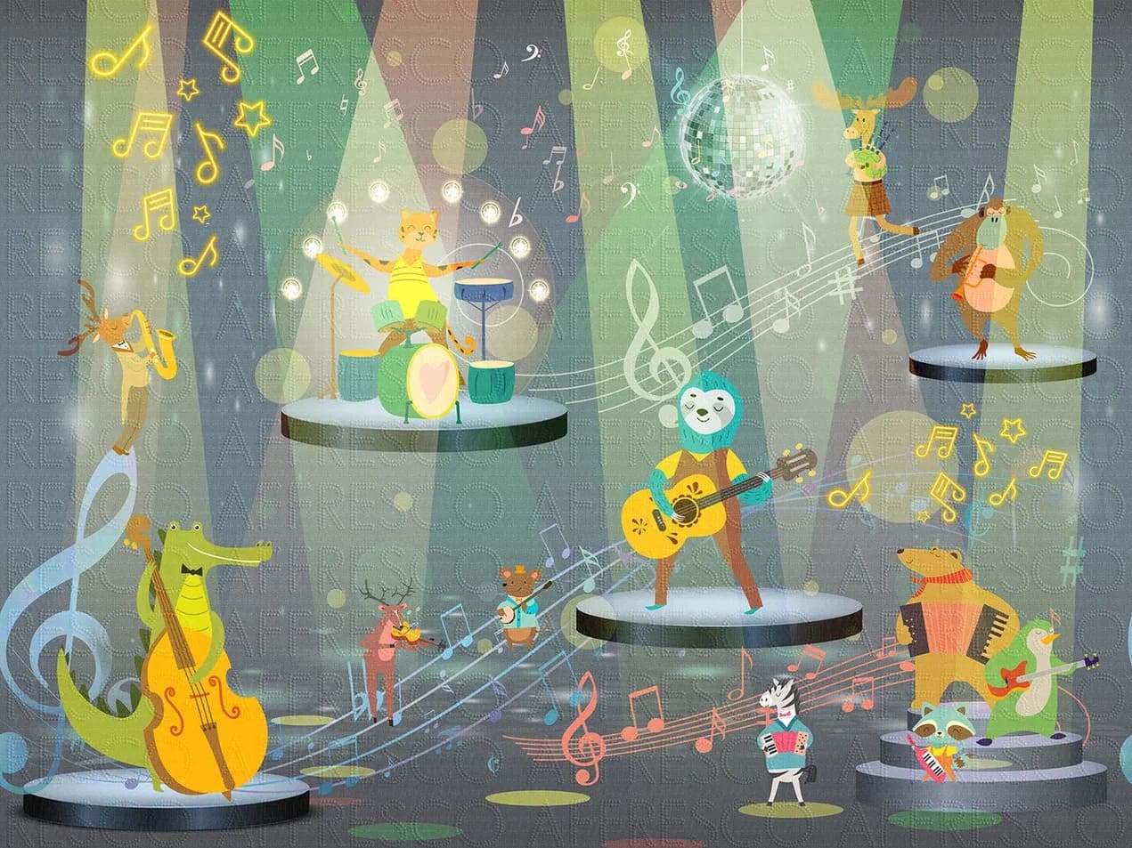 Фрески Affresco арт ZK649-COL4 фото 1