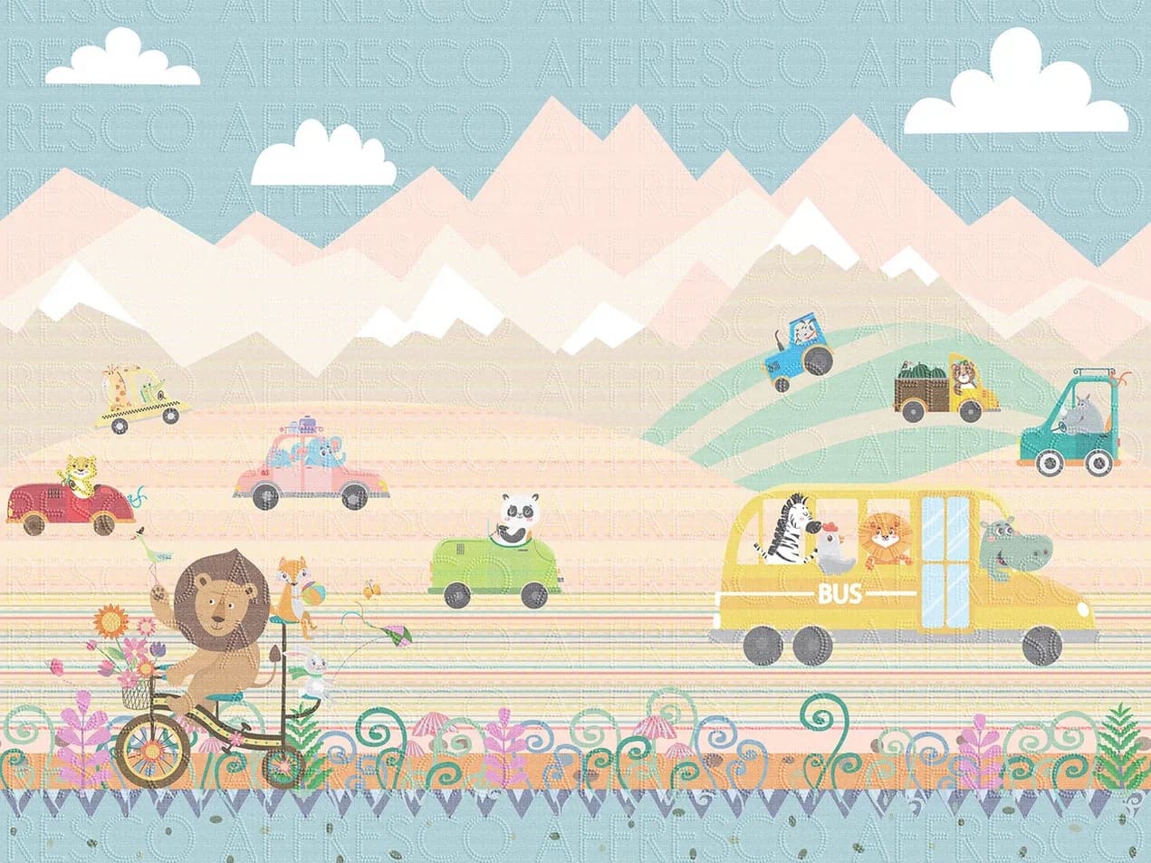 Фрески Affresco арт ZK675-COL1 фото 1