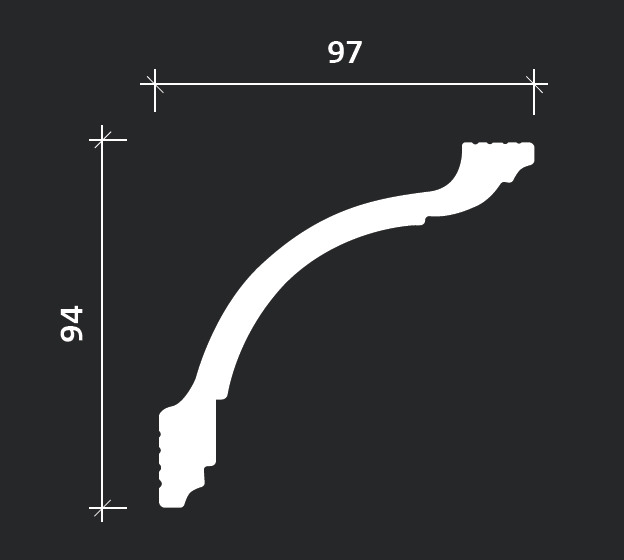 Потолочные карнизы Европласт арт 6.50.248 фото 2