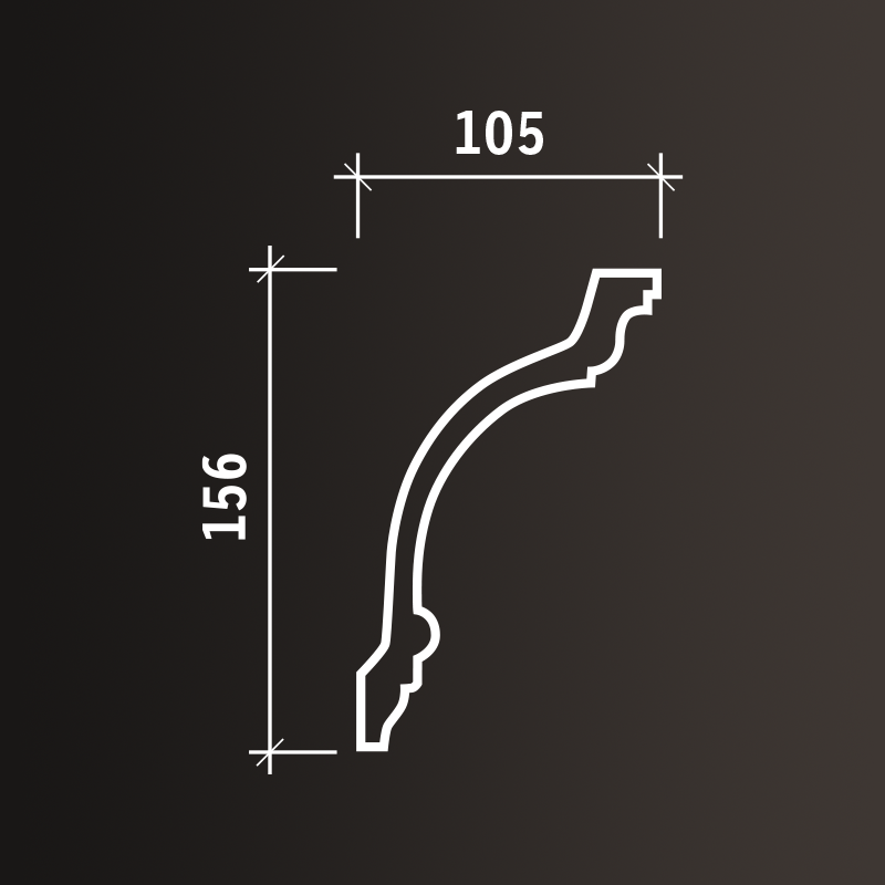 Потолочные карнизы Европласт арт 1.50.117 фото 3