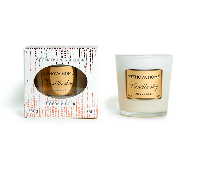 Ароматическая свеча STENOVA HOME арт 811082 фото 4